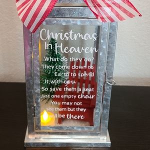 Christmas In Heaven Lantern